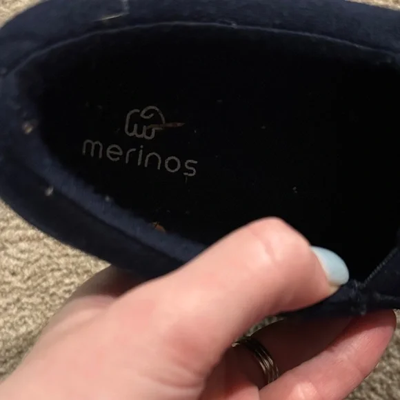 Classic Navy Women's Slip-On Loafers - Picture 2 of 9